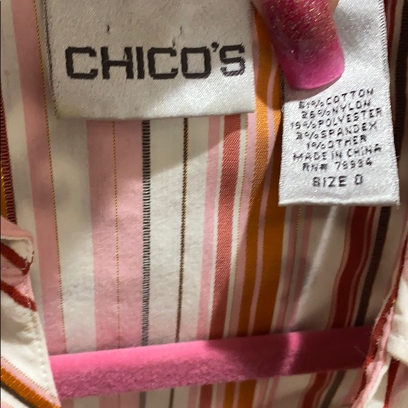 Chico’s button down long sleeve shirt - Picture 2 of 4